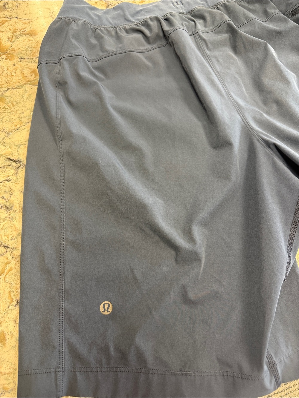 lululemon athletica Men's Charcoal Blue Athletic Shorts XL